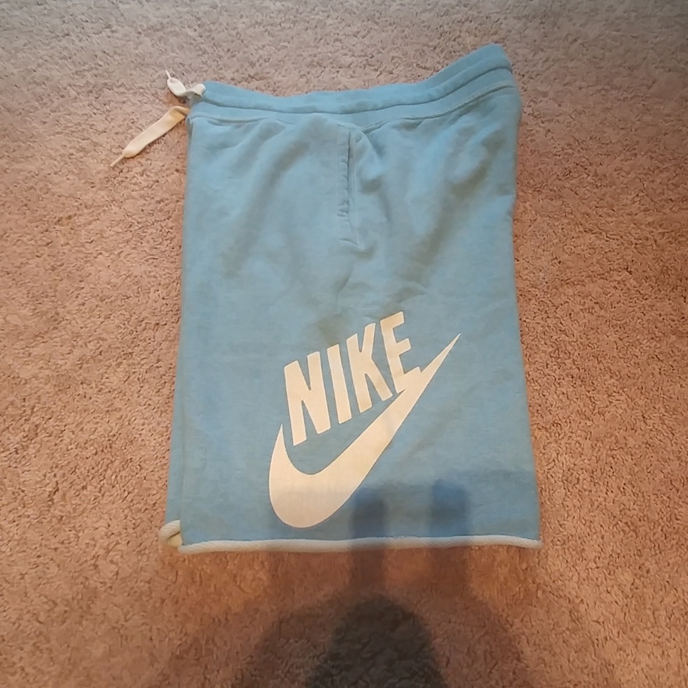 Nike sweatpants shorts